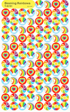 46161: Beaming Rainbow Stickers