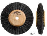713: Black Bristle Converging Brush B27