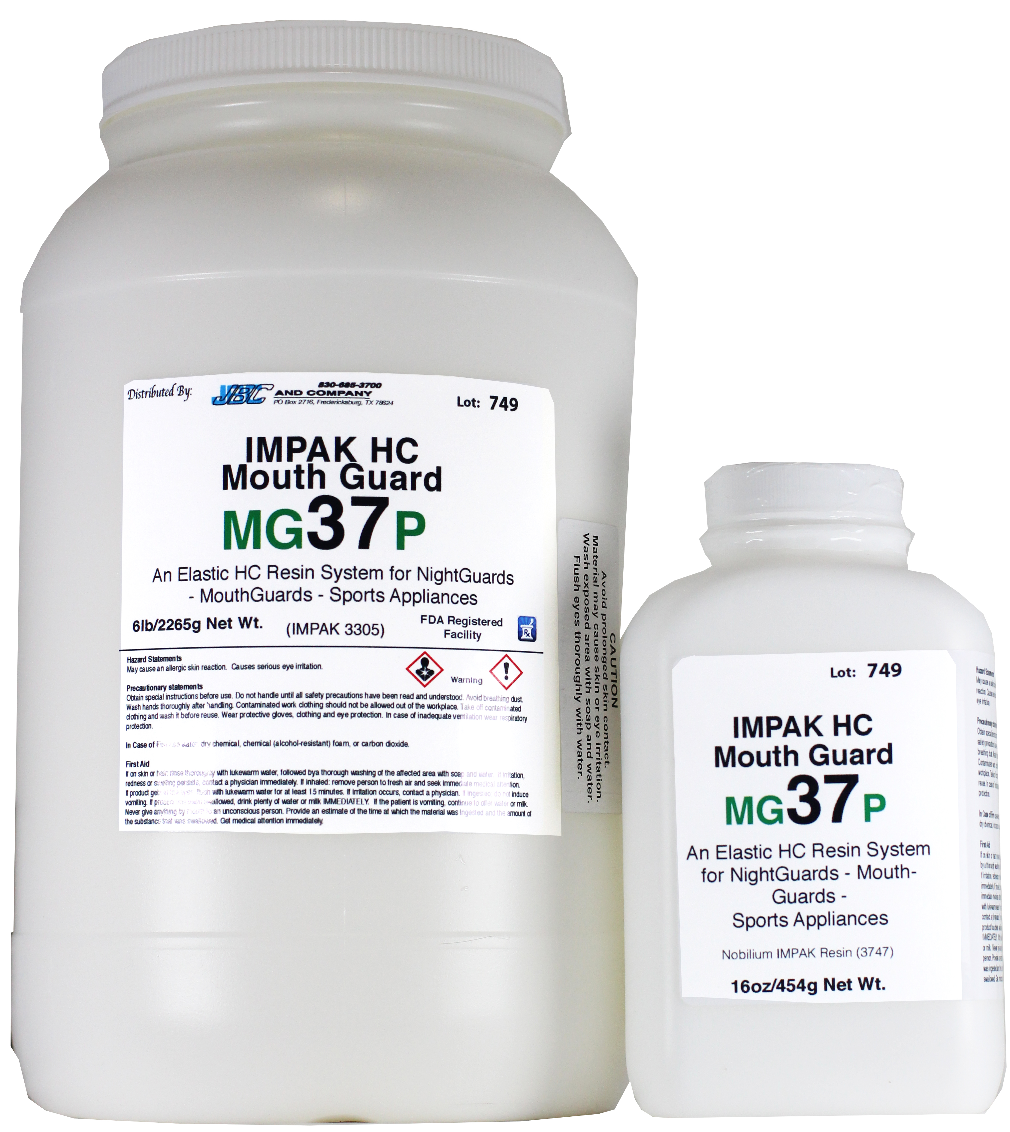 Nobilium IMPAK HC Resin Powder