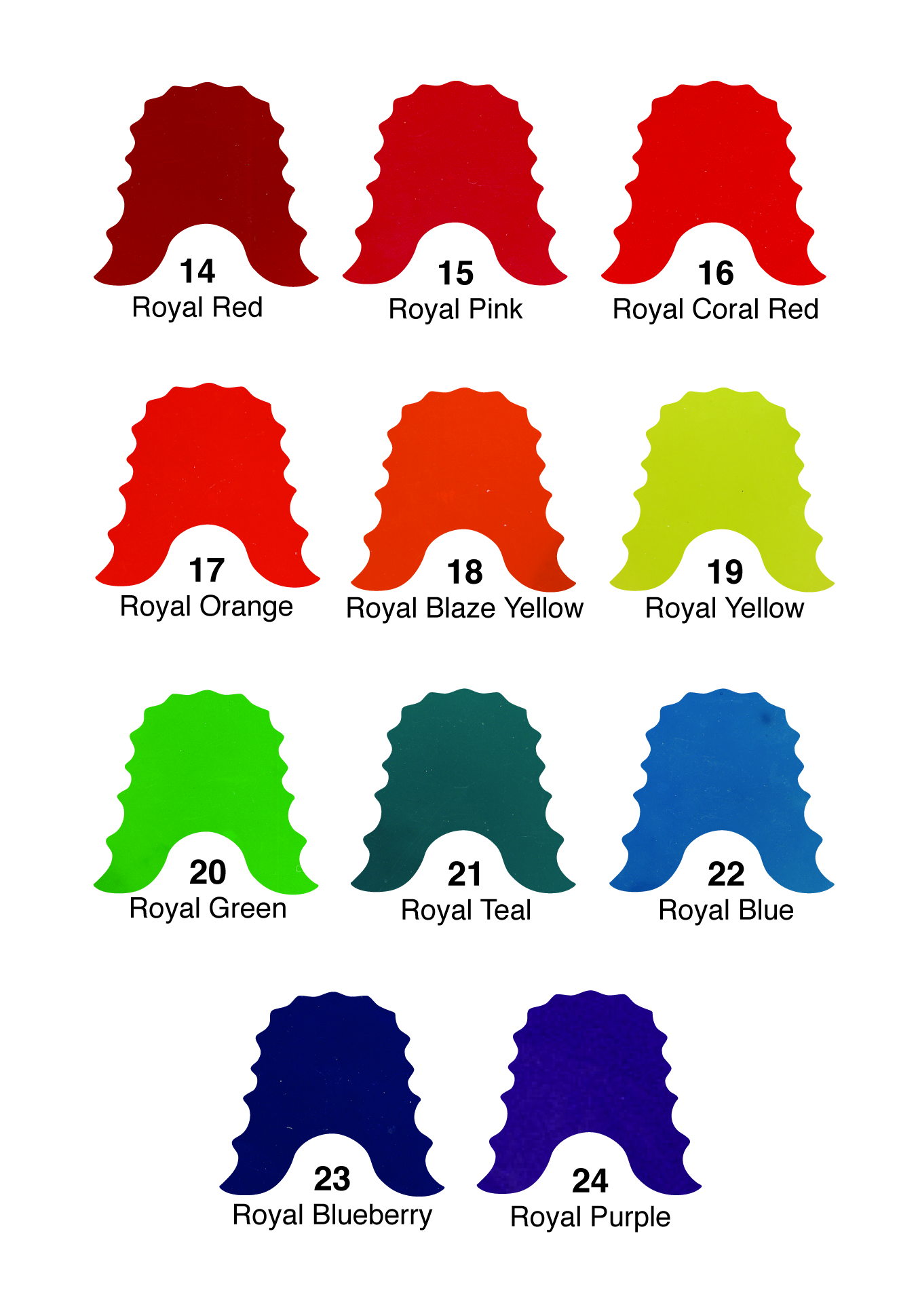 ROYAL POLYMERS (Translucent Neon)